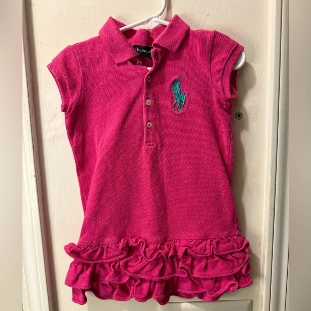 Ralph Lauren Ruffle Polo Dress